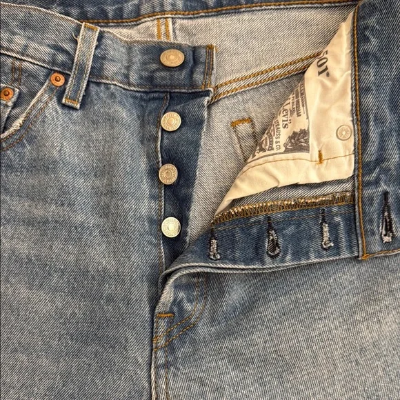 Levi's Womens Blue Jeans - Picture 4 of 8